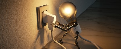 Bild på händig glödlampa